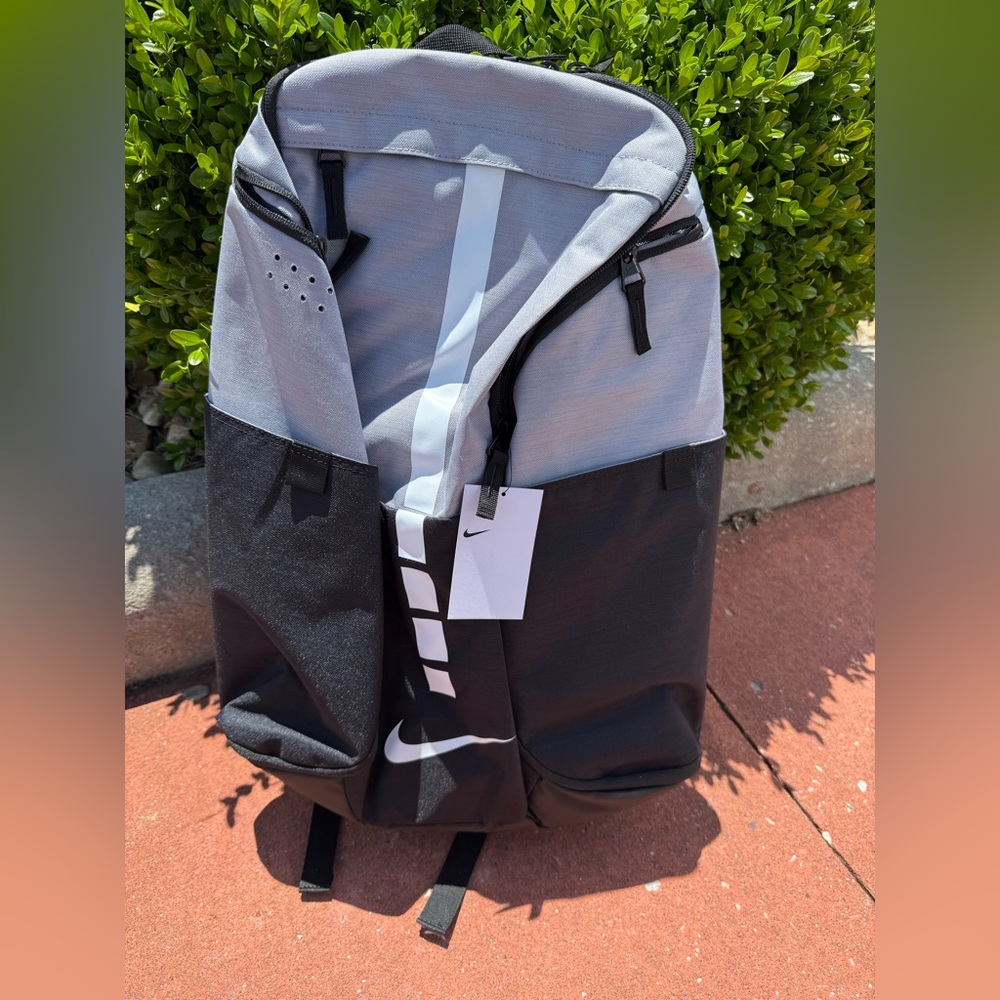 Nike Elite Black and White Backpack